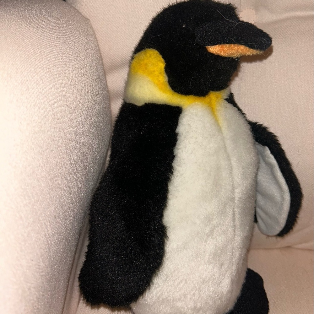 Plush Penguin Toy - Vintage Douglas the cuddle toy